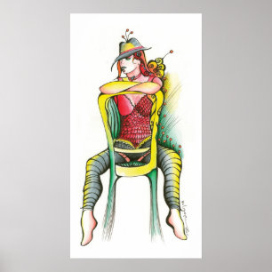 Poster Milonguerita Tango