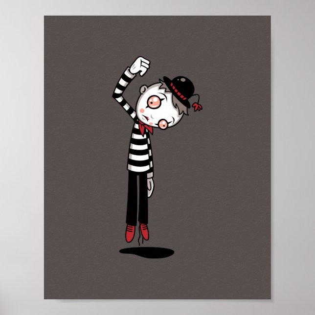 Poster Mime Mais Besta Nunca (Frente)
