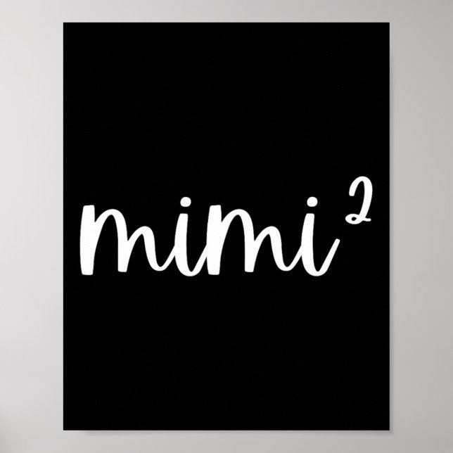 Poster Mimi2 Mimi Quadrados Tempos Dois Gêmeos segundo No (Frente)