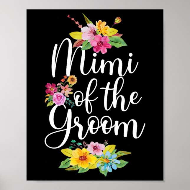 Poster Mimi do Groom Mimi Flowers Groom (Frente)