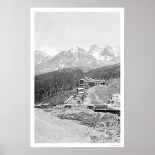 Poster Mina de cobre excepcional Alaska 1916