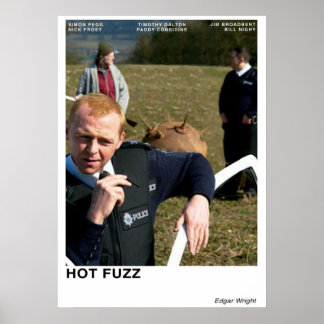 Poster Mina do Mar de Fuzz Quente