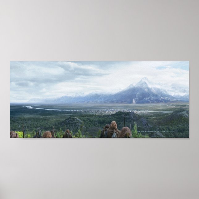 Poster Minas Tirith na View (Frente)