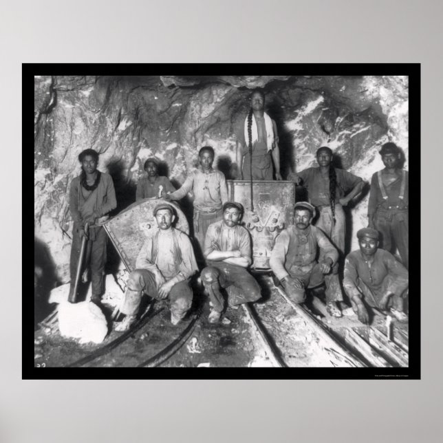 Póster Mineiros Dourados na África do Sul 1904 (Frente)