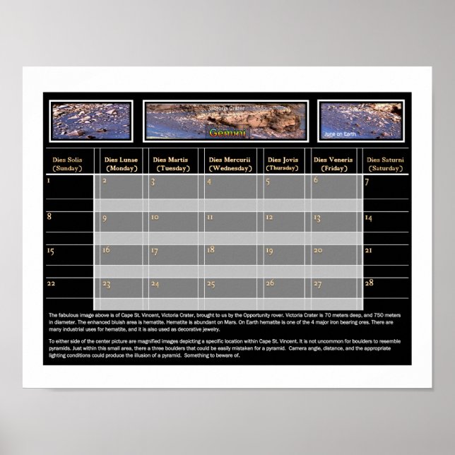 Poster Minerais de Mar (Frente)