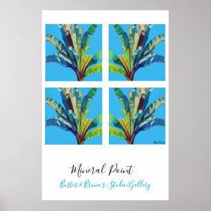 Poster Mineral Point, Red Banana's , de Bruce Tunis