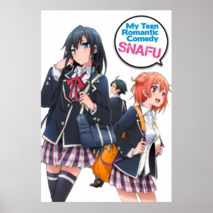 Poster Minha Adolescente Comédia Romântica SNAFU