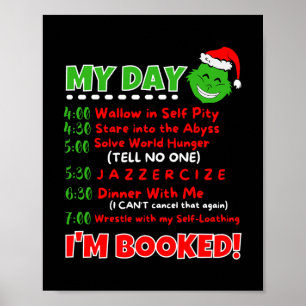 Poster minha agenda do dia eu tenho reserva de doce de na
