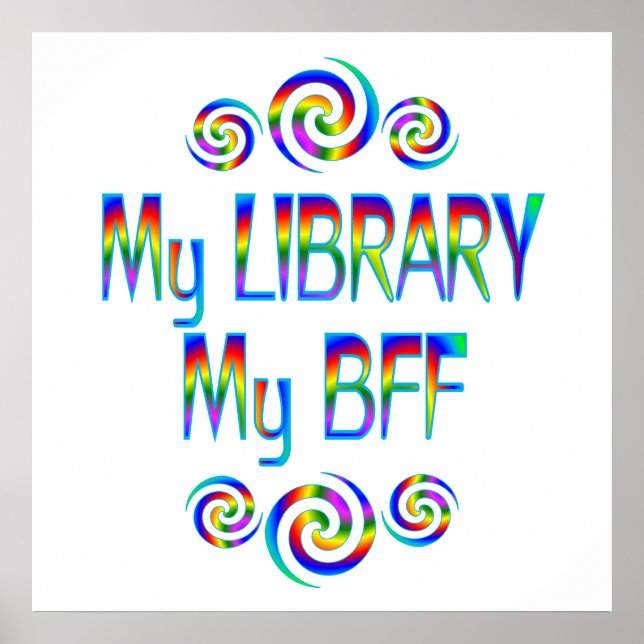 Poster Minha Biblioteca BFF (Frente)
