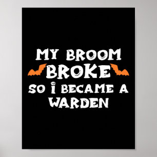 Poster Minha Broom Quebrou Então Eu Me Tornei Um Warden H