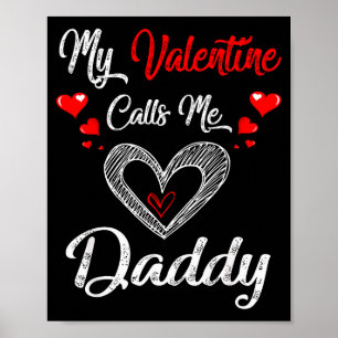Poster Minha Camisa do Dia dos Namorados Me Chama de Papa