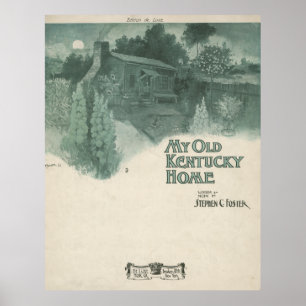 Póster Minha casa velha de Kentucky