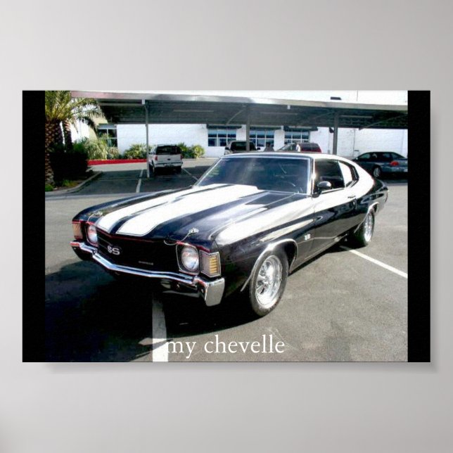 Póster minha chevelle (Frente)