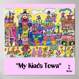 Póster "Minha Cidade"