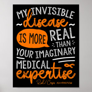 Poster Minha Doença Invisível É Real