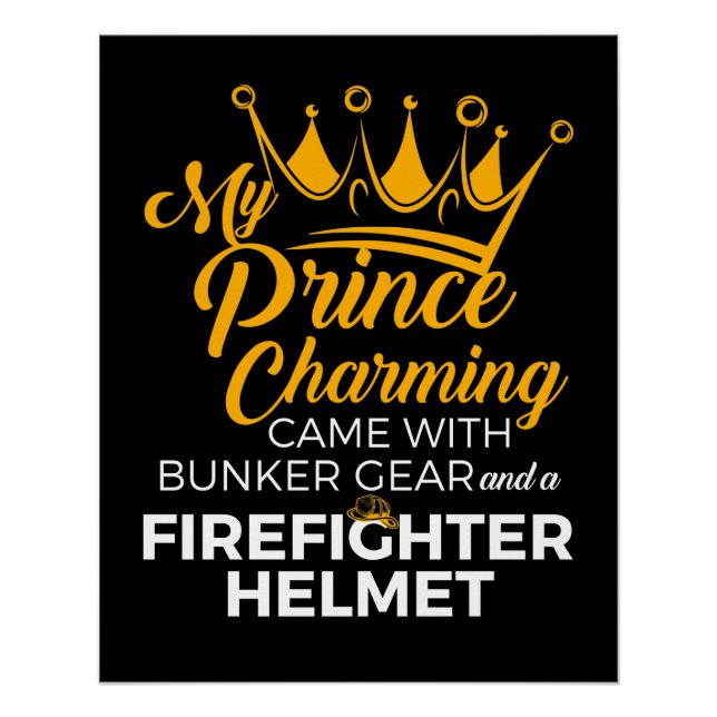 Póster Minha esposa de bombeiro encantadora (Frente)