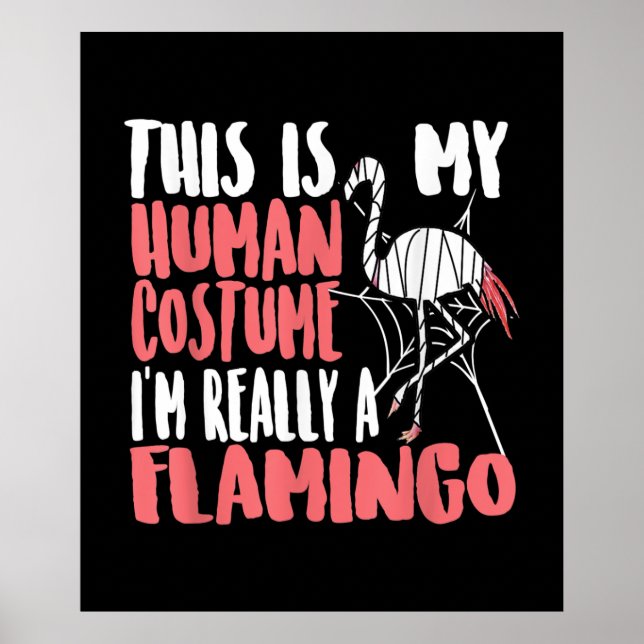 Poster Minha Figurinha Humana Sou Mesmo Uma Mummy Flaming (Frente)