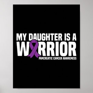 Poster Minha filha é um Câncer de pâncreas guerreiro Awar
