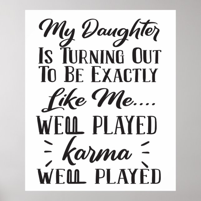 Poster Minha Filha está se tornando exatamente como eu (Frente)
