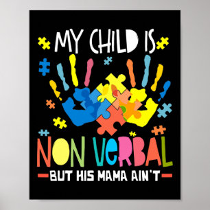 Poster Minha filha não é verbil, mas sua mãe não é