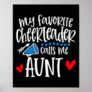 Poster Minha líder favorita me chama de tia Funny Cheerl