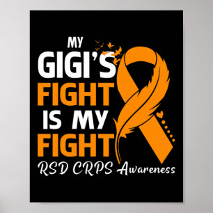 Poster Minha Luta De Gigi É A Minha Luta Contra O Rsd Crp