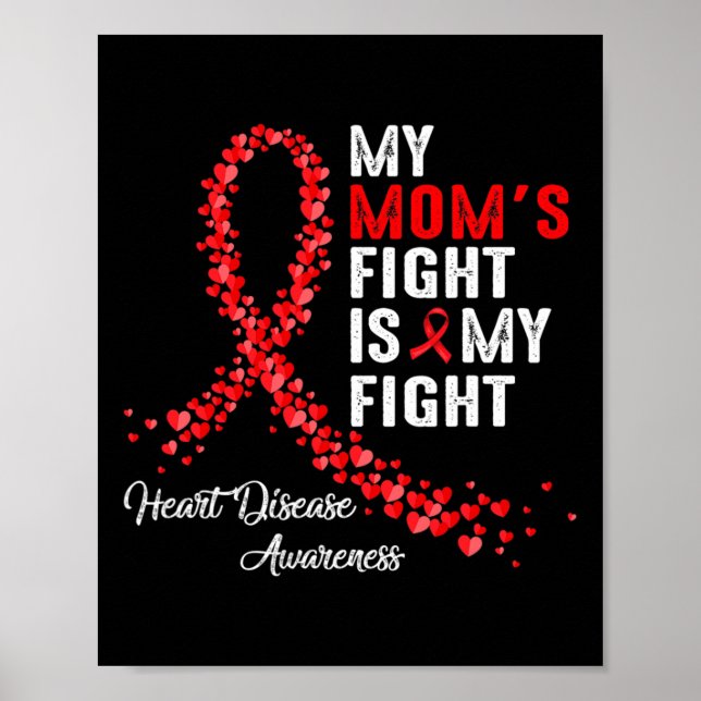 Poster Minha Luta De Mães É Minha Consciência Da Doença C (Frente)