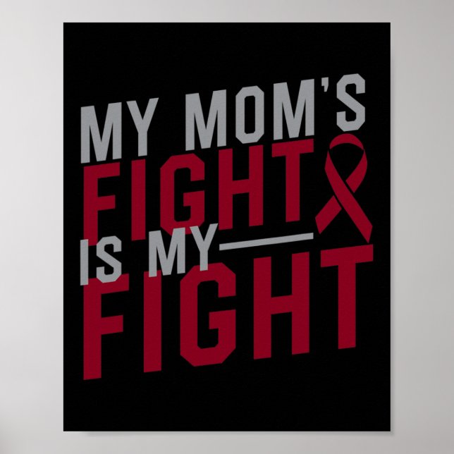 Poster Minha Luta de Mães é minha Luta Contra a Anemia da (Frente)