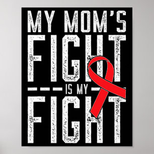 Poster Minha Luta de Mães é Minha Luta Contra o Cancer Sa