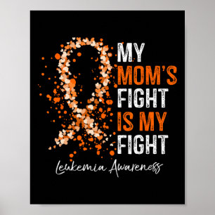 Poster Minha Luta De Mães É Minha Luta - Leucemia Conscie