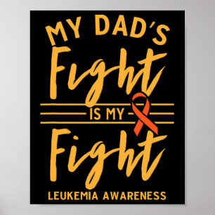 Poster Minha Luta De Pai É Minha Conheça De Leucemia 1