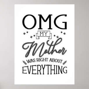 Poster Minha Mãe Direta Sobre Tudo
