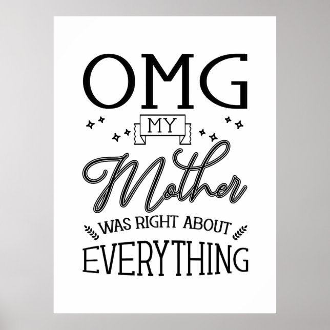 Poster Minha Mãe Direta Sobre Tudo (Frente)
