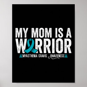 Poster Minha Mãe É Uma Guerreira Conscientização da Miast