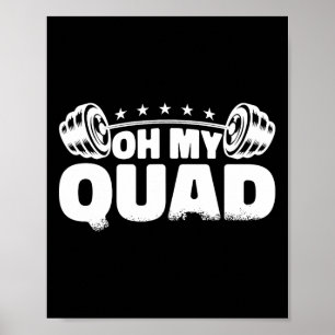 Poster Minha Malhação Quad Gym Bodybuilding