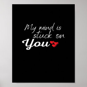 Poster Minha Mente Está Fixa em Você Projeto de Amor Refl