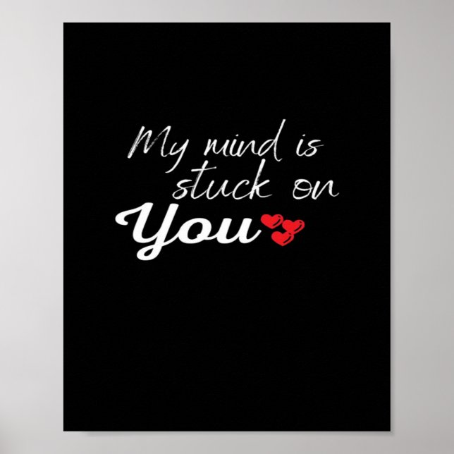 Poster Minha Mente Está Fixa em Você Projeto de Amor Refl (Frente)