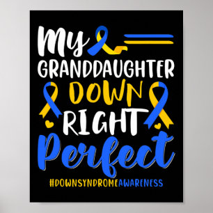 Poster Minha neta Abaixo, Sindroma Perfeito Para Baixo