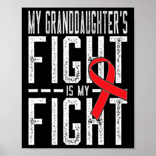 Poster Minha neta luta é meu Cancer de sangue