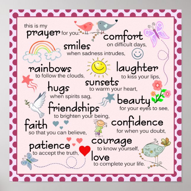 Póster Minha Oração Por Você (Frente)