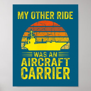 Poster Minha Outra Viatura Porta-Aviões Marinha