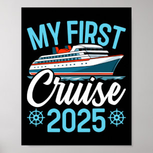 Poster Minha Primeira Férias De Cruzeiro Da Família Funny
