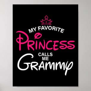 Poster Minha Princesa Favorita Me Chama De Filha Do Gramm