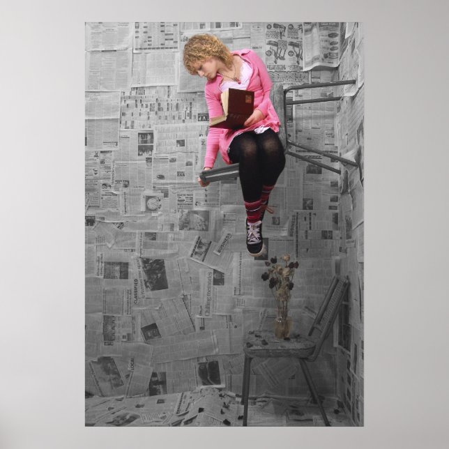 Póster Minha realidade torcida (Frente)