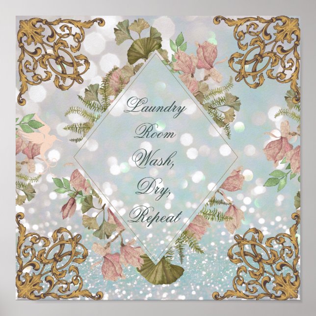 Poster Minha Sala de Lavagem de Glam (Frente)