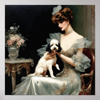 Poster Minha Senhora E Seu Puppy