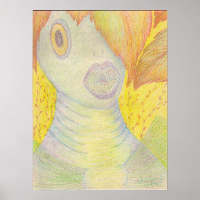 poster "Minha Sereia" (Frente)