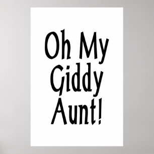 Poster Minha Tia Giddy!