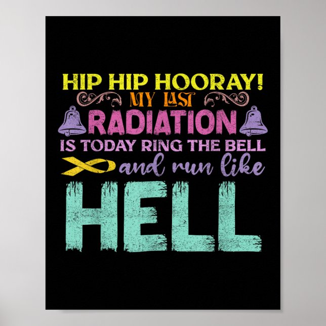 Poster Minha Última Radiação É Hoje Cancer De Consciência (Frente)