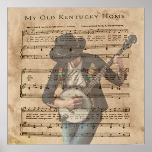 POSTER MINHA VELHA CASA KENTUCKY*